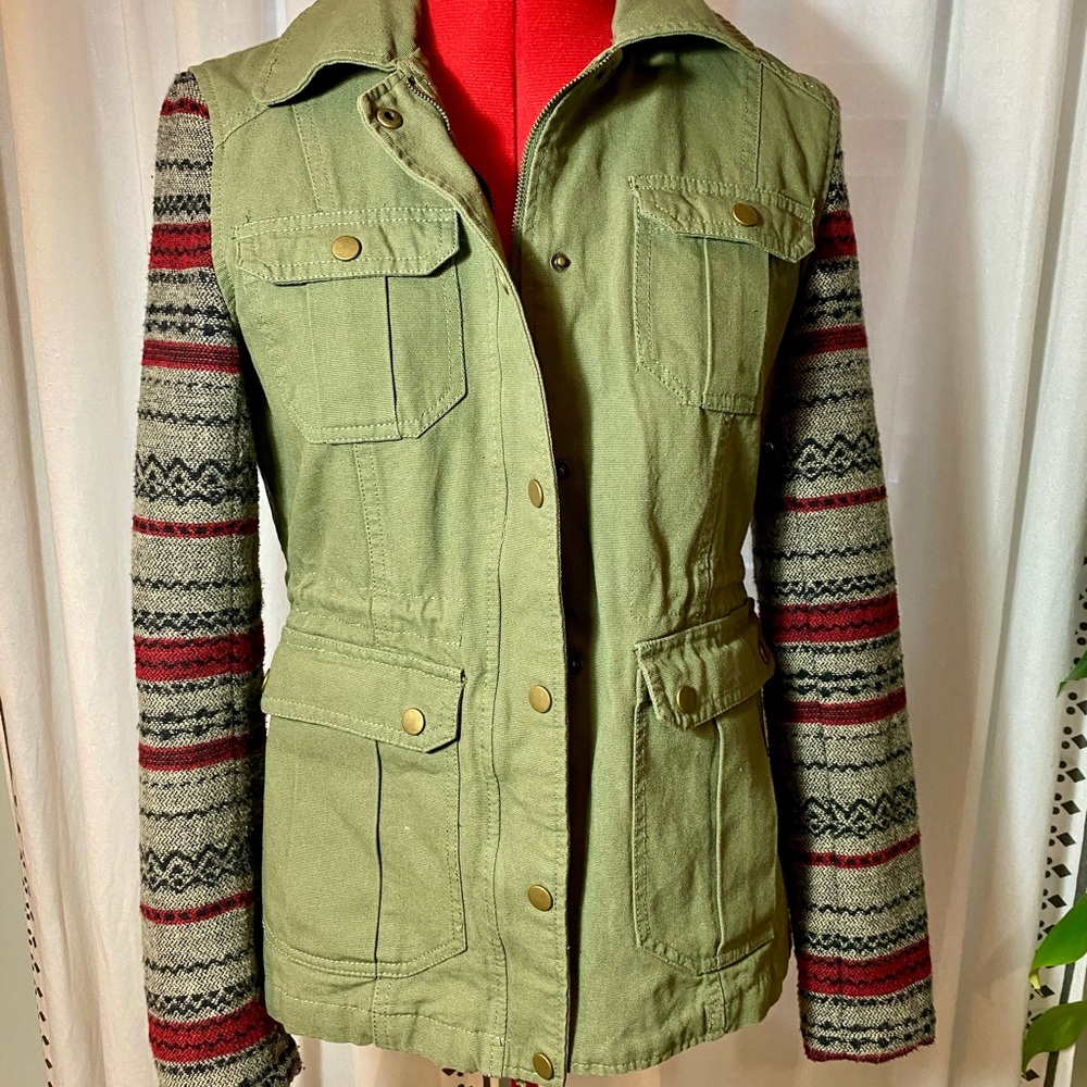 Jack Brand Military and Wool Jacket